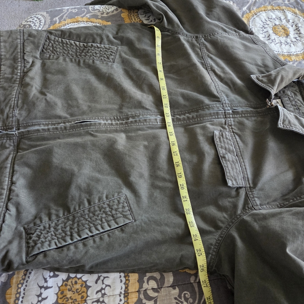 Timberland Jacket, Men's, Deep Green, XL, Zip, 3 Outside Pockets 1 Inside Pocket - Picture 8 of 8